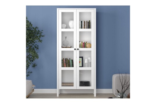 Kelric Bokhylle 80 cm Natur/Hvit