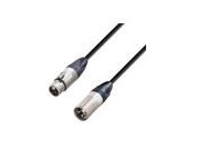 Adam Hall XLR Mikrofonkabel 10m med Neutrik Plugger Svart Adam Hall XLR Mikrofonkabel 10m med Neutrik Plugger Svart