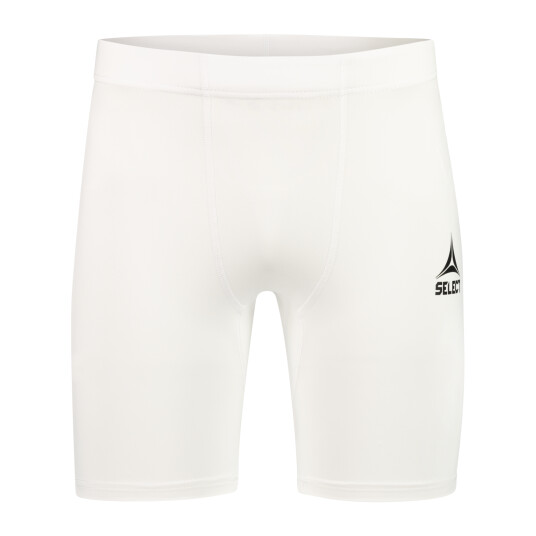 Select Tights short Baselayer, treningsshorts senior S White