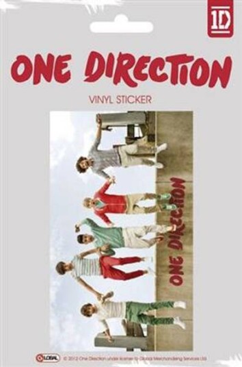 One Direction Band Foto Vinyl Stickers