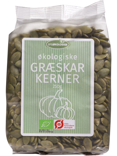 Spis Økologisk Gresskarkjerner Ø Spis Økologisk 250g