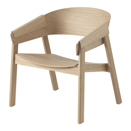 Muuto Cover Lounge Chair Oak Oak