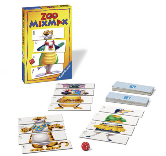 Ravensburger Mix Max Zoo Barnespill for 2-6 Spillere - For Barn 5+