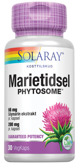Solaray Mariatistel Phytosome 30 Kapslar Solaray Mariatistel Phytosome 30 Kapslar