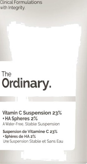 The Ordinary Vitamin C Suspension 23% + Ha Spheres 2% 30ml