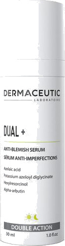 Dermaceutic Dual+ Ansiktsserum 30 ml - Aknebehandling og Fuktighetsgivende