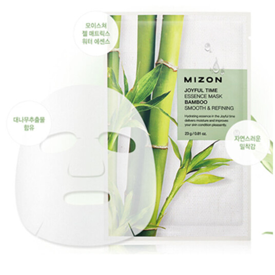 Mizon Joyful Time Essence Mask Bamboo 23g