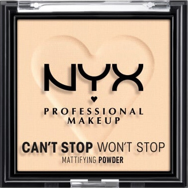 NYX Professional Makeup Cant Stop Wont Stop Mattifying Powder Fair