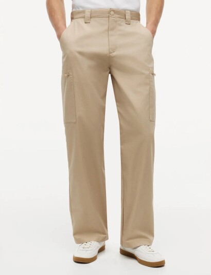 Tommy Hilfiger Us Sailgp Sailing Cargo Pant Beige L Tommy Hilfiger Us Sailgp Sailing Cargo Pant Beige L