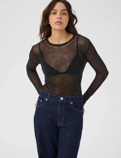 Gestuz Gzkareen Top - Black - M Gestuz Gzkareen Top - Black - M