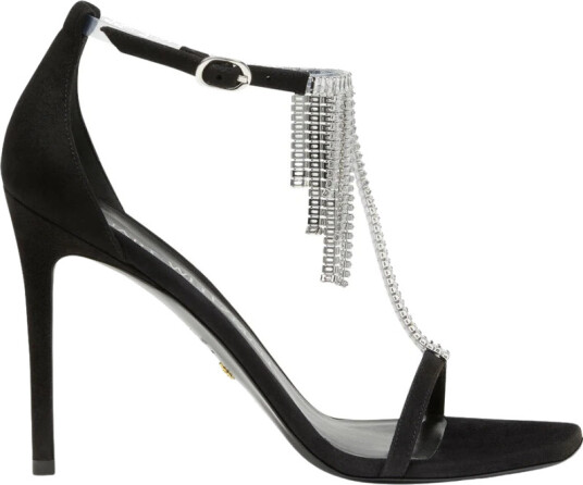 Stuart Weitzman Dame Sko Svart 38 1/2 EU,