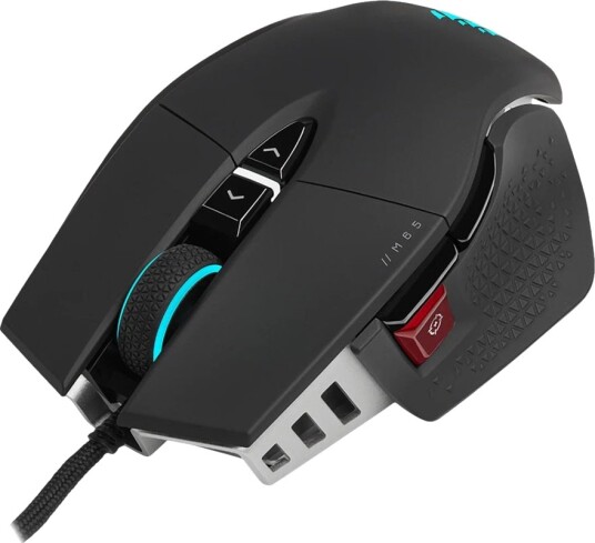 Corsair M65 RGB Ultra Gamingmus 26000 DPI Kabel - Sort med RGB-lys