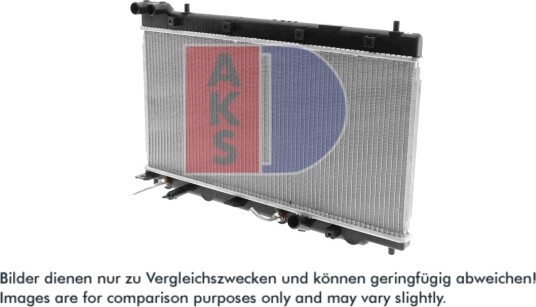 AKS DASIS 100052N Radiator motorkjøling