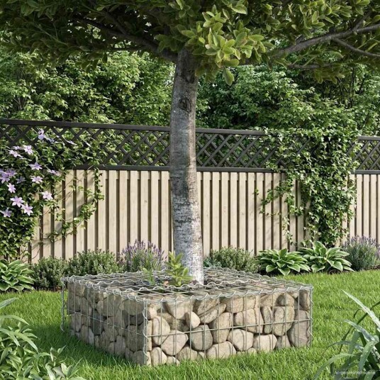  Gabion hevet seng sølv