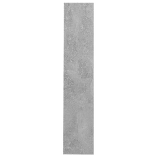 vidaXL Veggskoskap betonggr? 60x18x90 cm sponplater