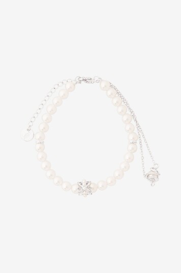 IOAKU   Armbånd Baroque Lace Bracelet   Sølv