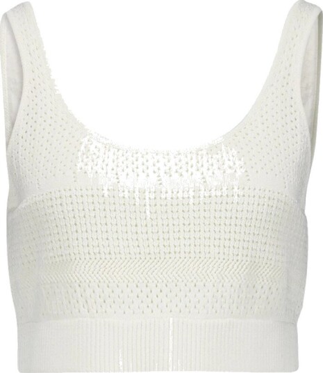 Frame Dame Topper Hvit L,