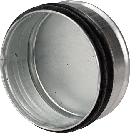 Lindab Endebund Esu 250 Mm Med Nippelmål. Passer I Rør.