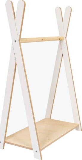 Meowbaby Tipi Knaggrekke S Hvit Meowbaby Tipi Knaggrekke S Hvit
