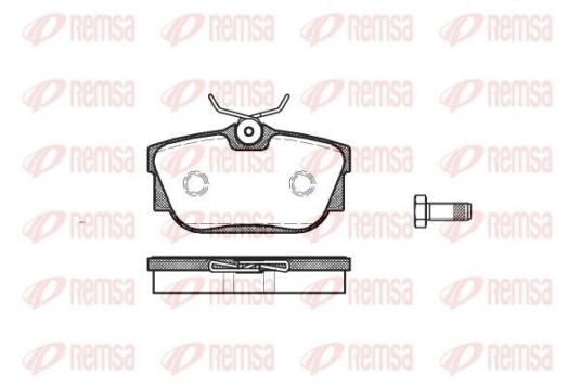 Bremseklosser REMSA 0767.00 Bremseklosser REMSA 0767.00