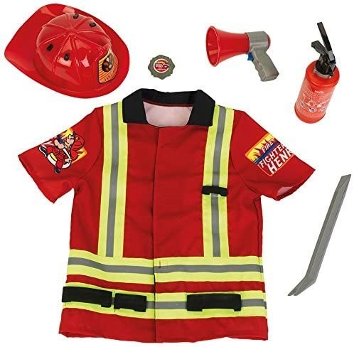Fire Fighter Henry brannmann kostyme 3-6 år