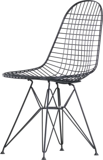Vitra Wire DKR Spisestuestol Sort