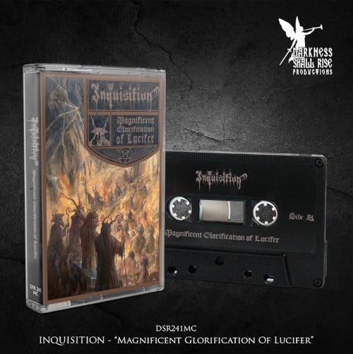 Inquisition  Magnificent Glorification of Lucifer  Kassett