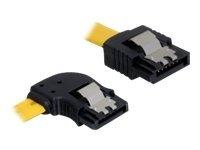 Delock 50 cm SATA-kabel med 6 Gbps hastighet, Gul Delock 50 cm SATA-kabel med 6 Gbps hastighet, Gul