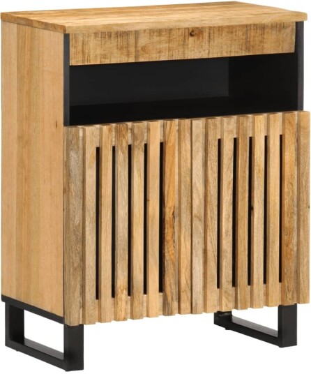 Skjenk 60x34x75 cm grovt heltre mangotre 8721012489905