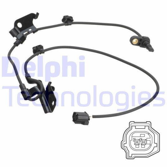 Sensor, ABS DELPHI SS20466