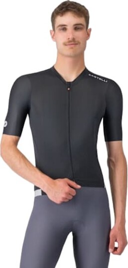 Castelli Espresso 2 sykkeltrøye korte ermer sort herre