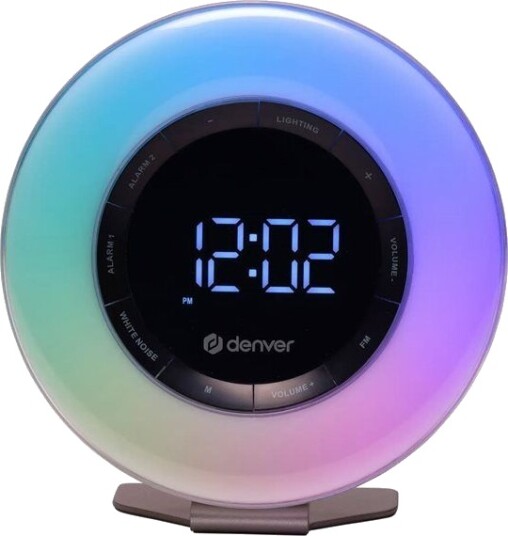 Wake up light med FM radio og dobbel alarm Wake up light med FM radio og dobbel alarm