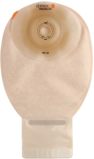 Dansac 981 24 NovaL 1 Tømbar SoftConvex 10 stk.