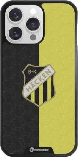 Phonecases3D iPhone 16 Pro Max BK Häcken 3D mobildeksel, svart