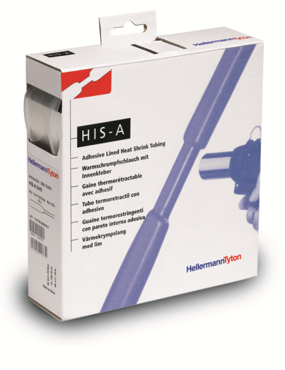 Hellermann Tyton HIS A Krympeslange 3:1 transparent 9/3 mm 5 m Installasjonsmaterial Hellermann Tyton HIS A Krympeslange 3:1 transparent 9/3 mm 5 m Installasjonsmaterial