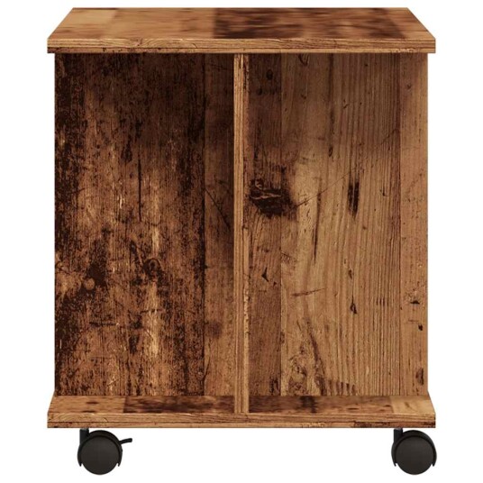 TV-benk med hjul gammelt tre 80x40x45 cm konstruert tre 8721158433954 TV-benk med hjul gammelt tre 80x40x45 cm konstruert tre 8721158433954