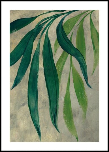 Viau cascading leaves Plakat / 40x50cm