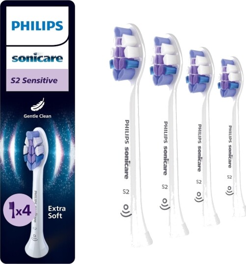 Philips Sonicare Sensitive Brush Heads 4pcs Philips Sonicare Sensitive Brush Heads 4pcs