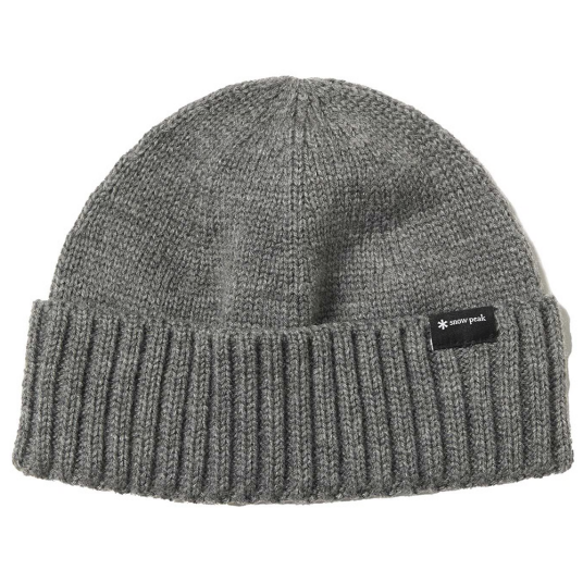 Snow Peak Nsd Knit Cap Charcoal Charcoal one_size Snow Peak Nsd Knit Cap Charcoal Charcoal one_size