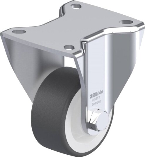 Blickle 592089 Bh-Poth 75R Faste Hjul Ø 75 Mm, Bæreevne Maks. 200 Kg, 1 Stk