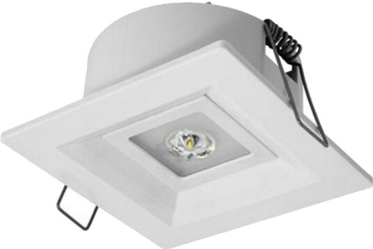 Awex Nødarmatur Lovato P Eco Led 1W 120Lm Opt. Åpen 1 T Énfunksjon Hvit Lvpo/1W/Ese/At/Wh