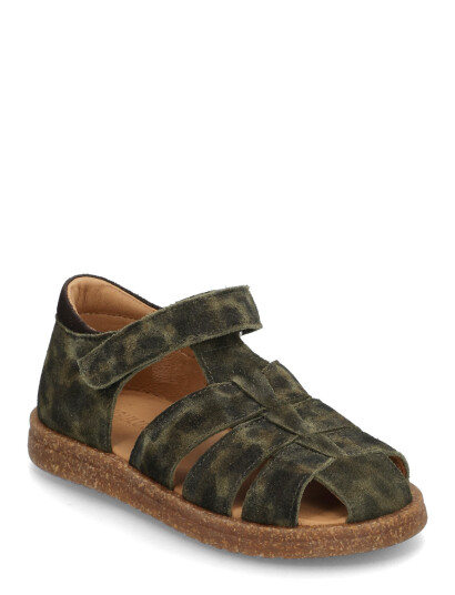 ANGULUS Sandals - Flat  - Closed Toe - Green - 25