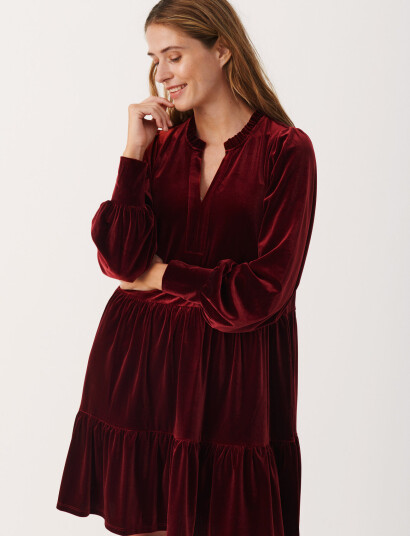 Part Two Viggasepw Short Dr - Burgundy - L