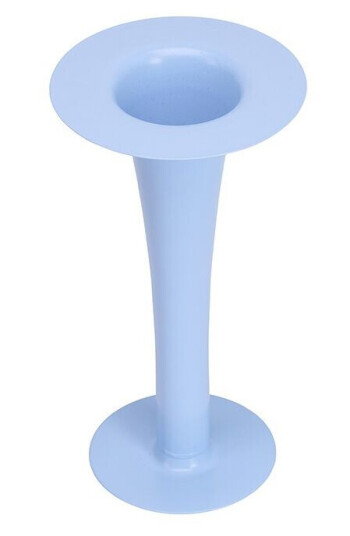 Design Letters Trumpet 2-i-1 vase og lysestake 24 cm Blue Design Letters Trumpet 2-i-1 vase og lysestake 24 cm Blue