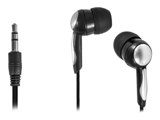 Defender Basic 603 - Ørepropper - I Øret - Kablet - 3,5 Mm Jakk - Grå, Svart
