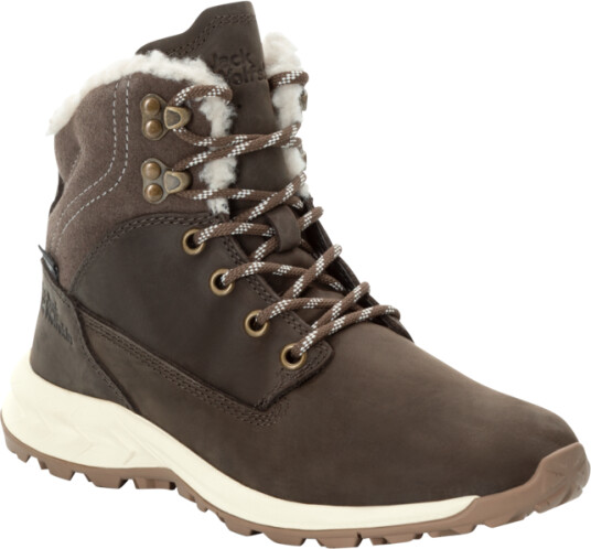Jack Wolfskin Women's Queenstown City Texapore Mid Cold Coffee 35.5 Jack Wolfskin Women's Queenstown City Texapore Mid Cold Coffee 35.5
