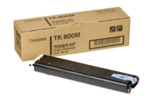 Kyocera TK-800M Tonerkassett magenta 10.000 sider Kyocera TK-800M Tonerkassett magenta 10.000 sider