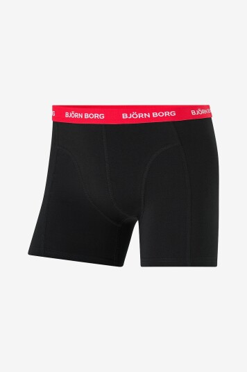 Björn Borg Boxershorts Noos Contrast Solids 3 pk Flerfarget