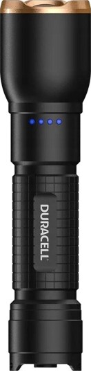 Duracell DF750R LED lommelykt - 750 lm - Svart Duracell DF750R LED lommelykt - 750 lm - Svart