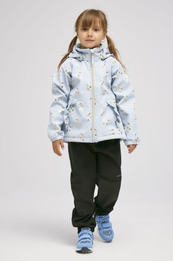 Petite Chérie Atelier Belissa Softshelljakke Cherry Blue 86-92 Petite Chérie Atelier Belissa Softshelljakke Cherry Blue 86-92